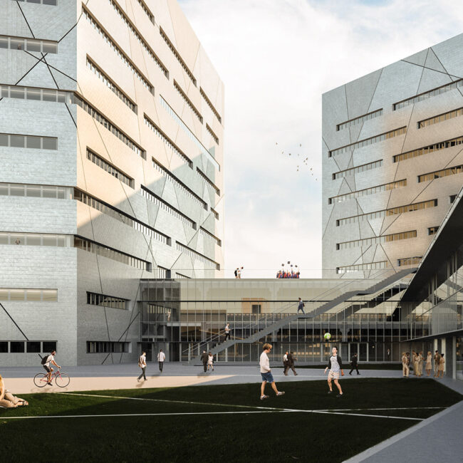 Nuova Scuola Politecnica di Genova, Collina Erzelli, Great Campus, Progettazione architettonica, progetto esecutivo e definitivo